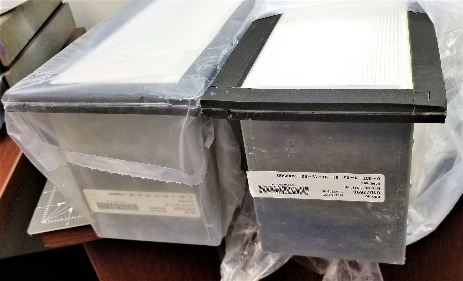 Lot Of (2) 24” X 6” X 6” Clean Room HEPA Filters .017OO% Penetration [C1S2]