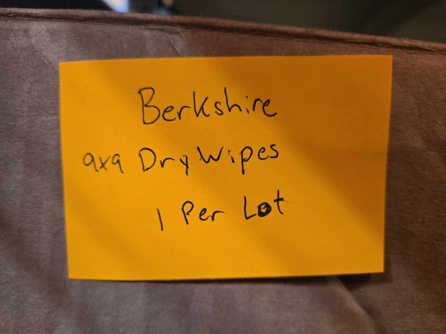 500 Pack Berkshire 9×9 Dry Wipe Soft Pack ISO 5 Class 100 Low Lint Labx (R) 123
