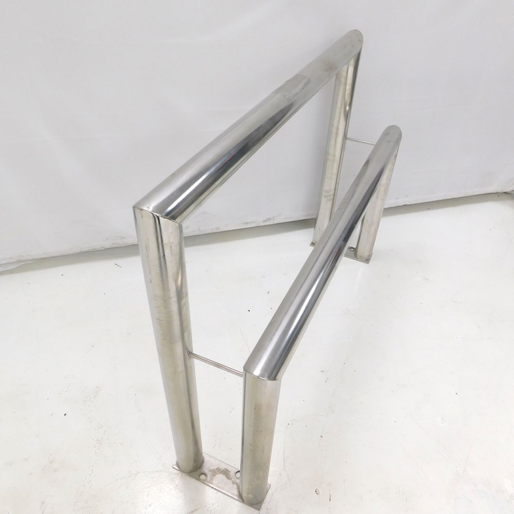 NTA Industries 3106C1 Cleanroom Dual Lean Rail Brushed Stainless Steel 48″W