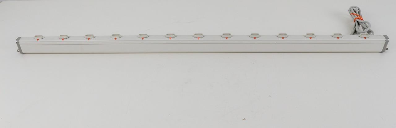 SMC IZS31-1100P 1100mm Bar Type Ionizer, W/ IZS31-NT Tungsten Cartridge