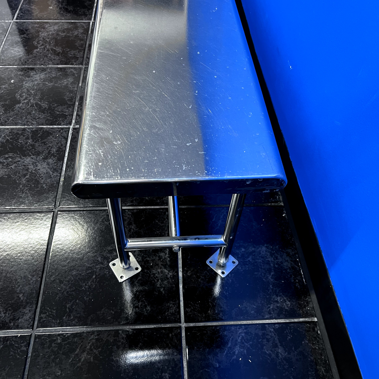 Cleanroom Stainless Steel Gowning Benches LxWxH=48″x12″x16″ Heavy Duty