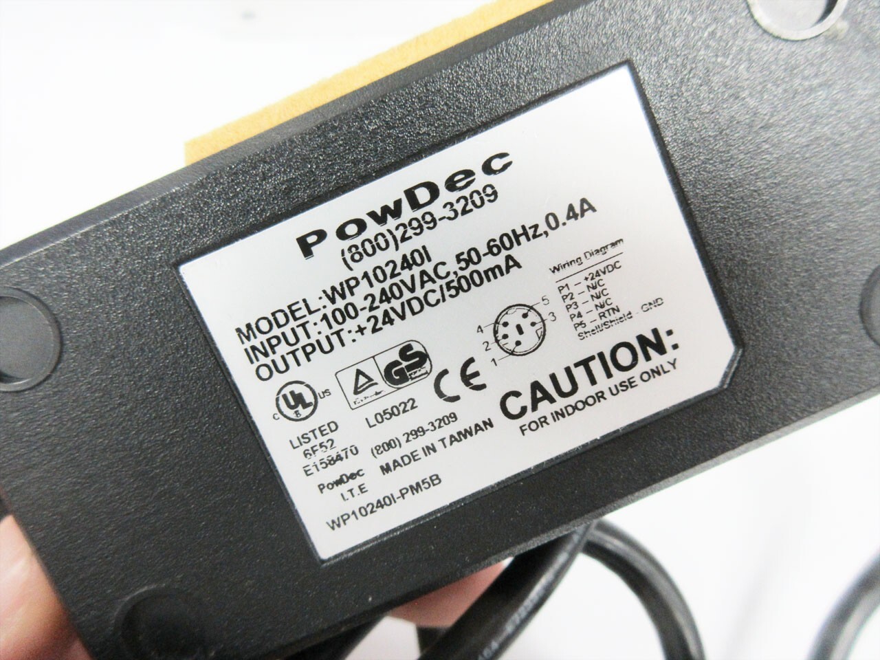 ION 6442 BENCHTOP IONIZING BLOWER- NO POWER SUPPLY