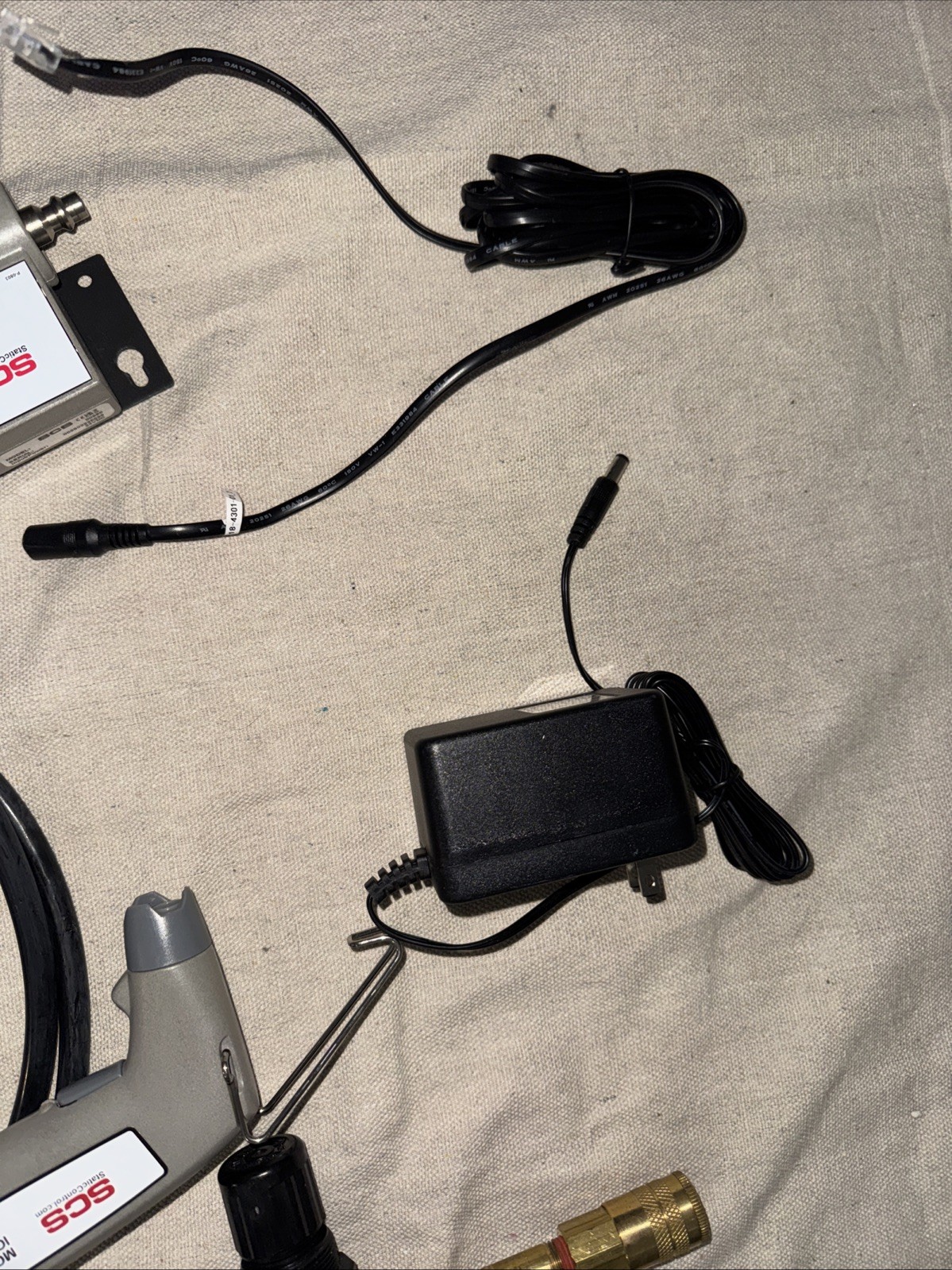 SCS Static Control 980 Ionized Air Gun With Power Supply, Regulator