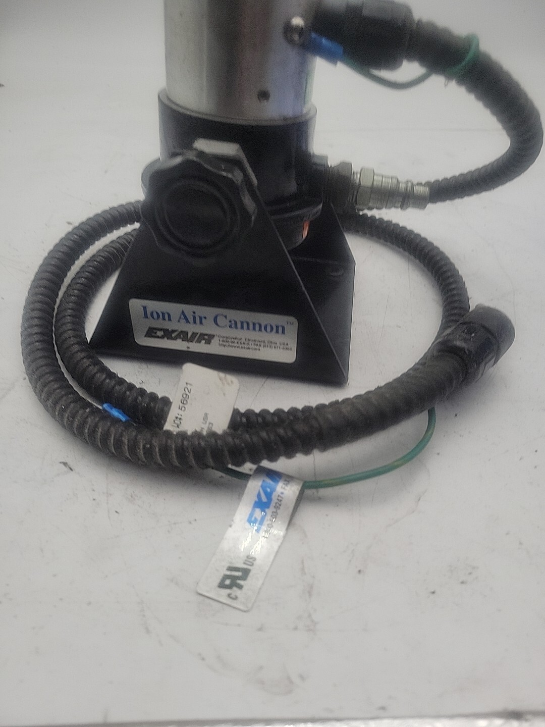 Exair 8192 Ion Air Cannon,250 Psi,15.5 Scfm