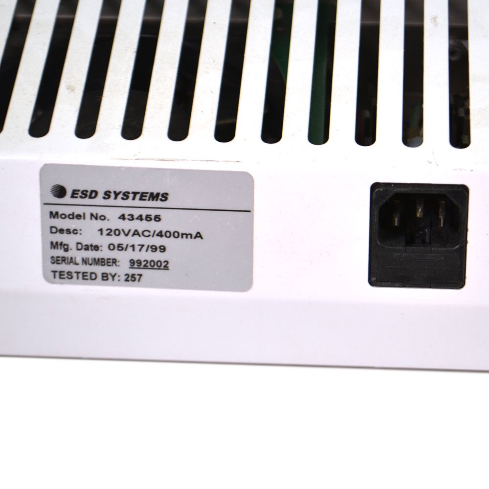 ESD Systems 43455 White 120VAC/400mA Eliminator High Output Overhead Ionizer