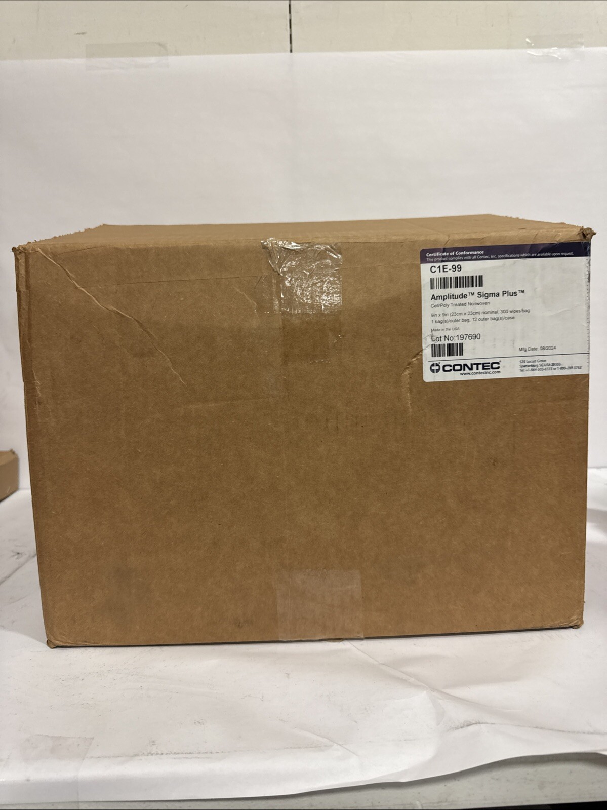 CONTEC C1E-99 AMPLITUDE SIGMA PLUS CELL/POLY Treater Nonwoven