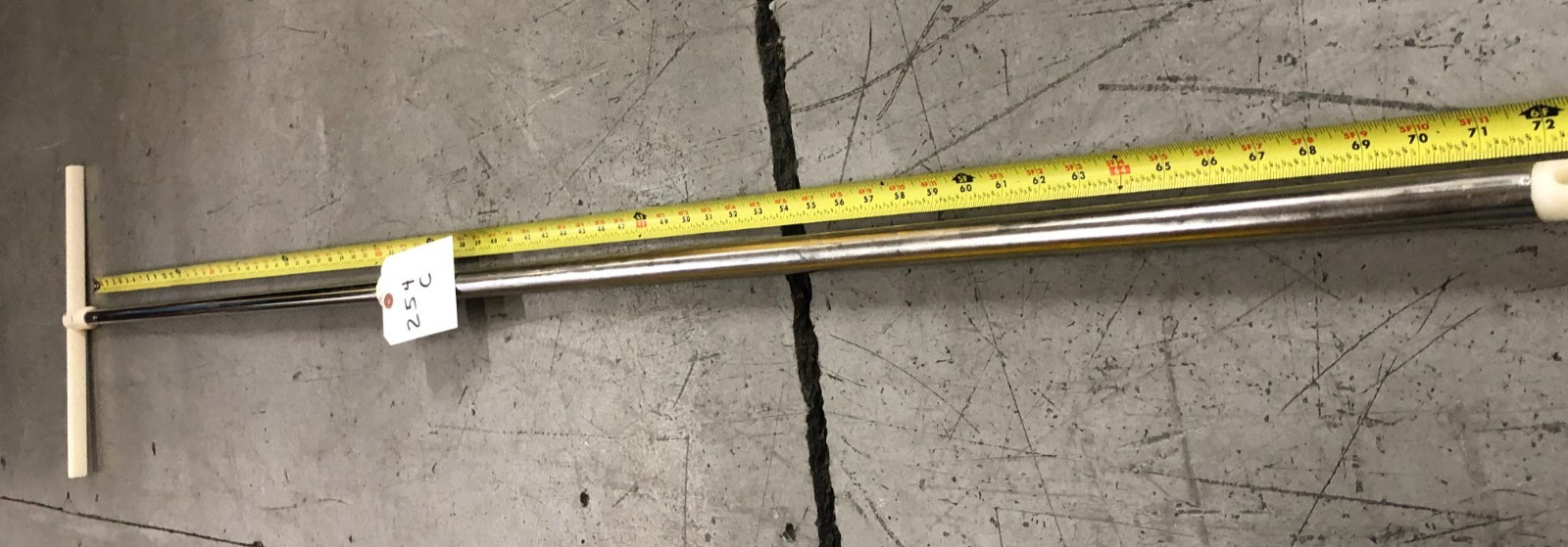 MicroNova SS Universal Extendable Handle #SSU-1S, w/ 18″ T-Mop, Cleanroom