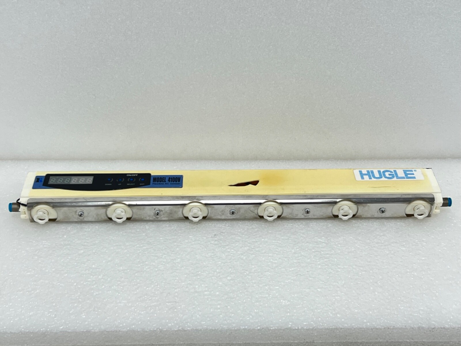 Hugle Electronics 4100V / 4100V-092 Flexible AC Ionizer Fair Condition – White