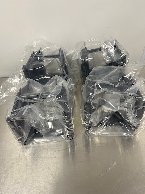 ENTEGRIS 150 mm (6 inch) PEEK Wafer Cassette, KA182-60MB-47C02, LOT OF 4