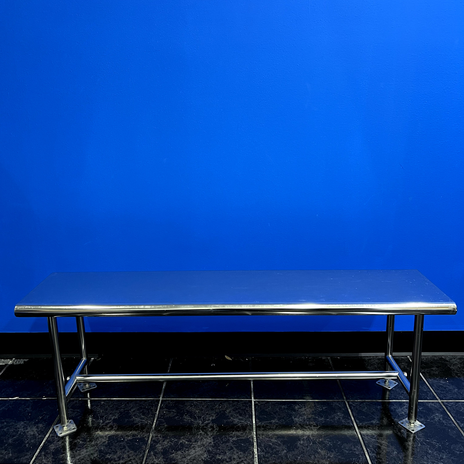 Cleanroom Stainless Steel Gowning Benches LxWxH=48″x12″x16″ Heavy Duty