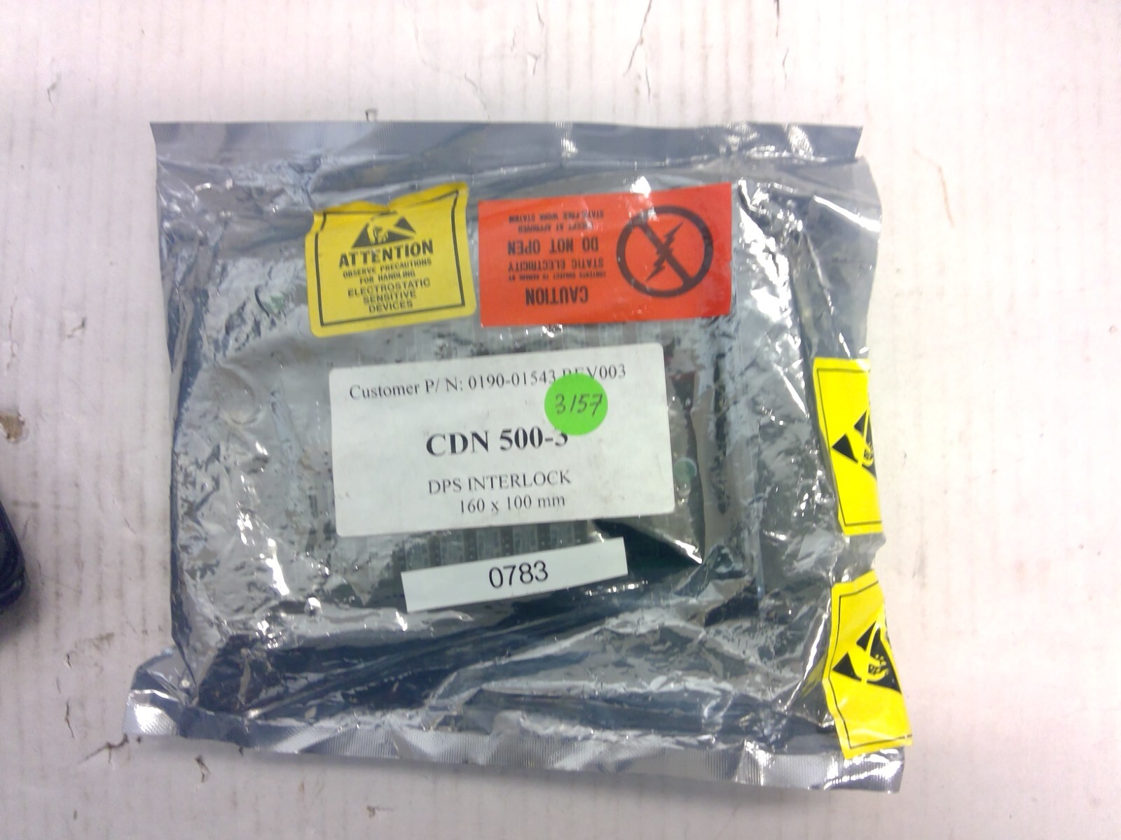 0190-01543; INTERLOCK GAS PANEL MODULE POLY-300MM