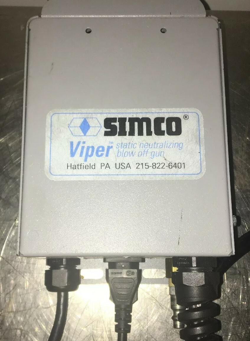 Simco Viper Sidekick Static Neutralizing Blow Off Gun 4007059 & T-91-SC36