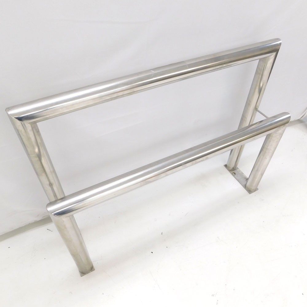 NTA Industries 3106C1 Cleanroom Dual Lean Rail Brushed Stainless Steel 48″W
