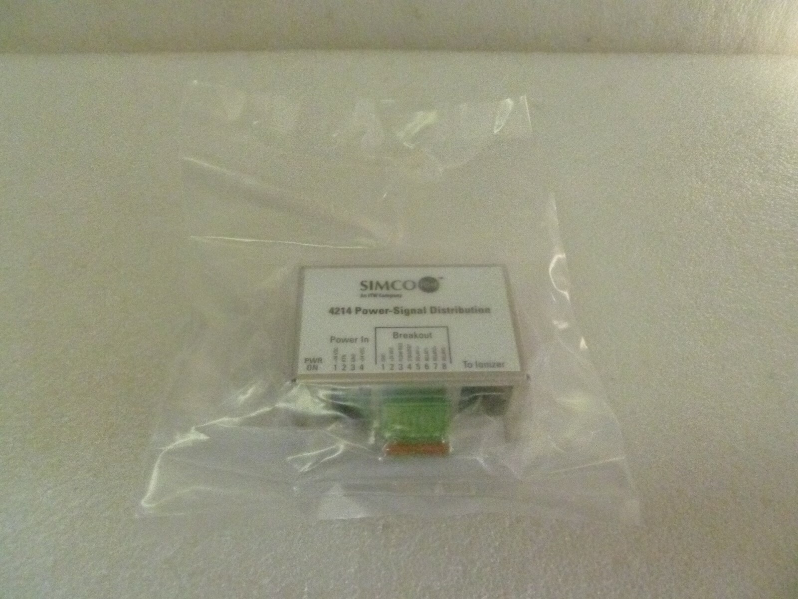 SIMCO ION 4214 POWER-SIGNAL DISTRIBUTION