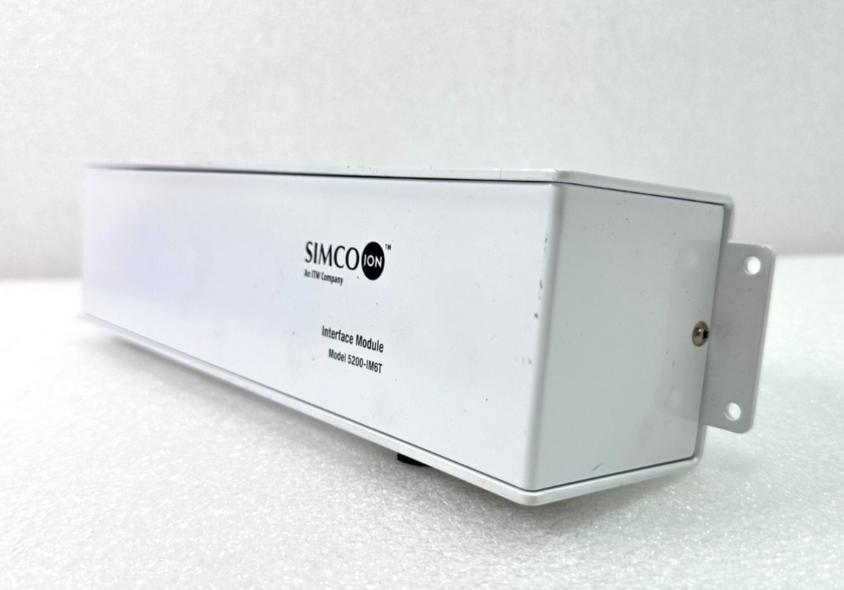 SIMCO ION 5200-IM6T-V4.0 Interface Module GREAT UNIT NICE DEAL FREE SHIPPING 🚚