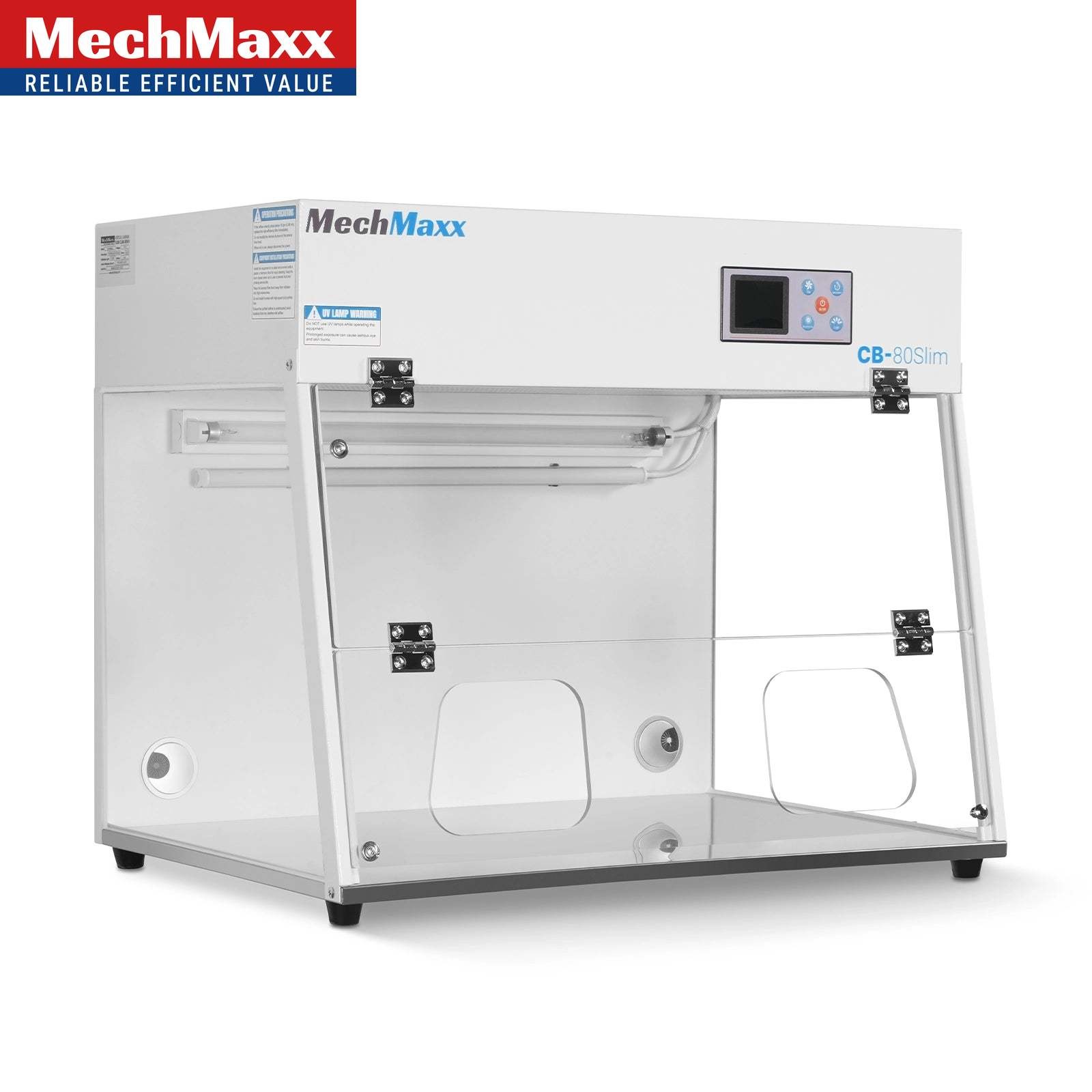 31.9” Desktop Vertical Laminar Flow Clean Bench HEPA&UV, ISO Class5, CB-80Slim