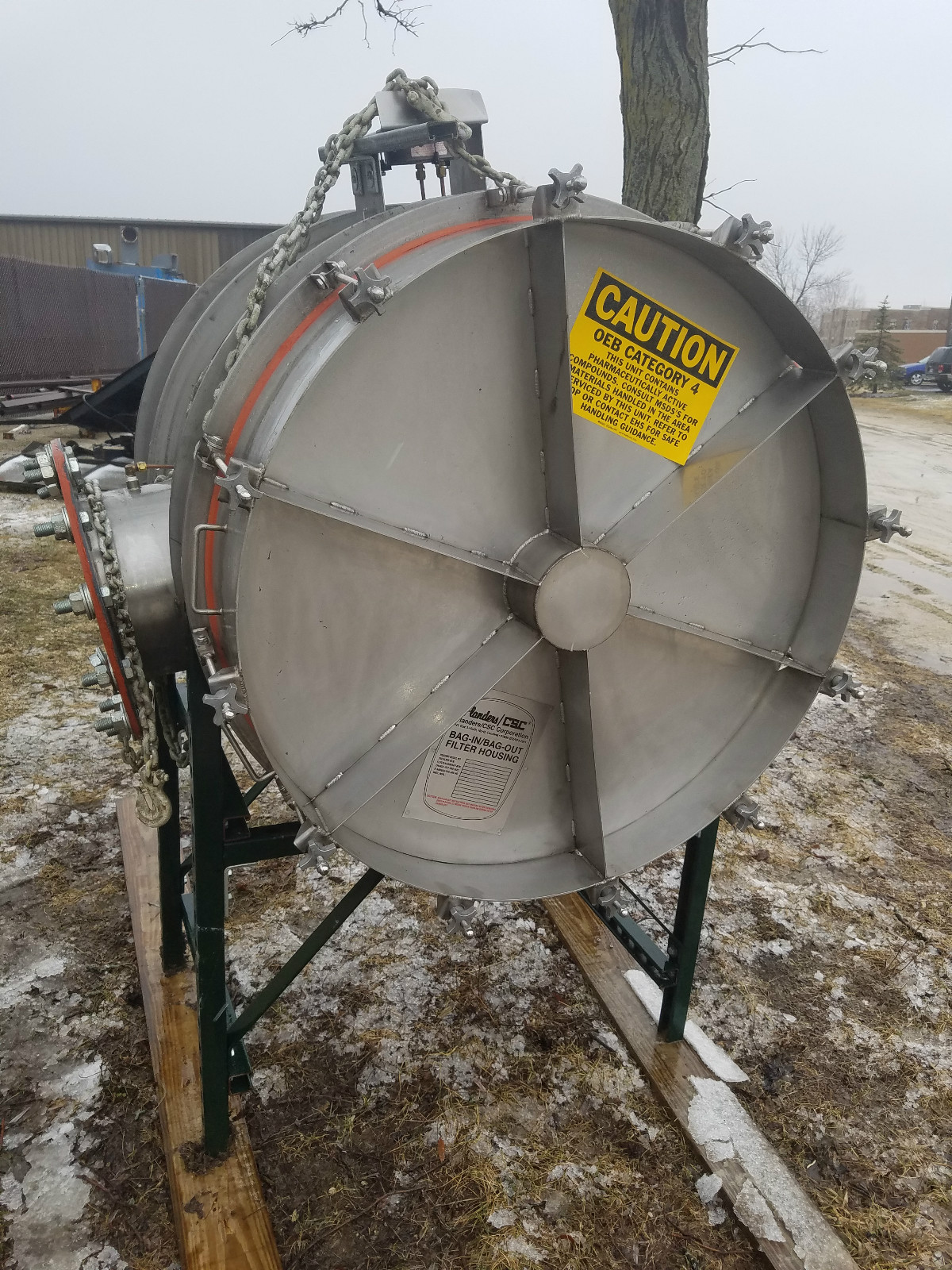Torit Downflo DFT2-4 Cartridge Collector & Flanders/CSC 304 SST Filter/Adsorber