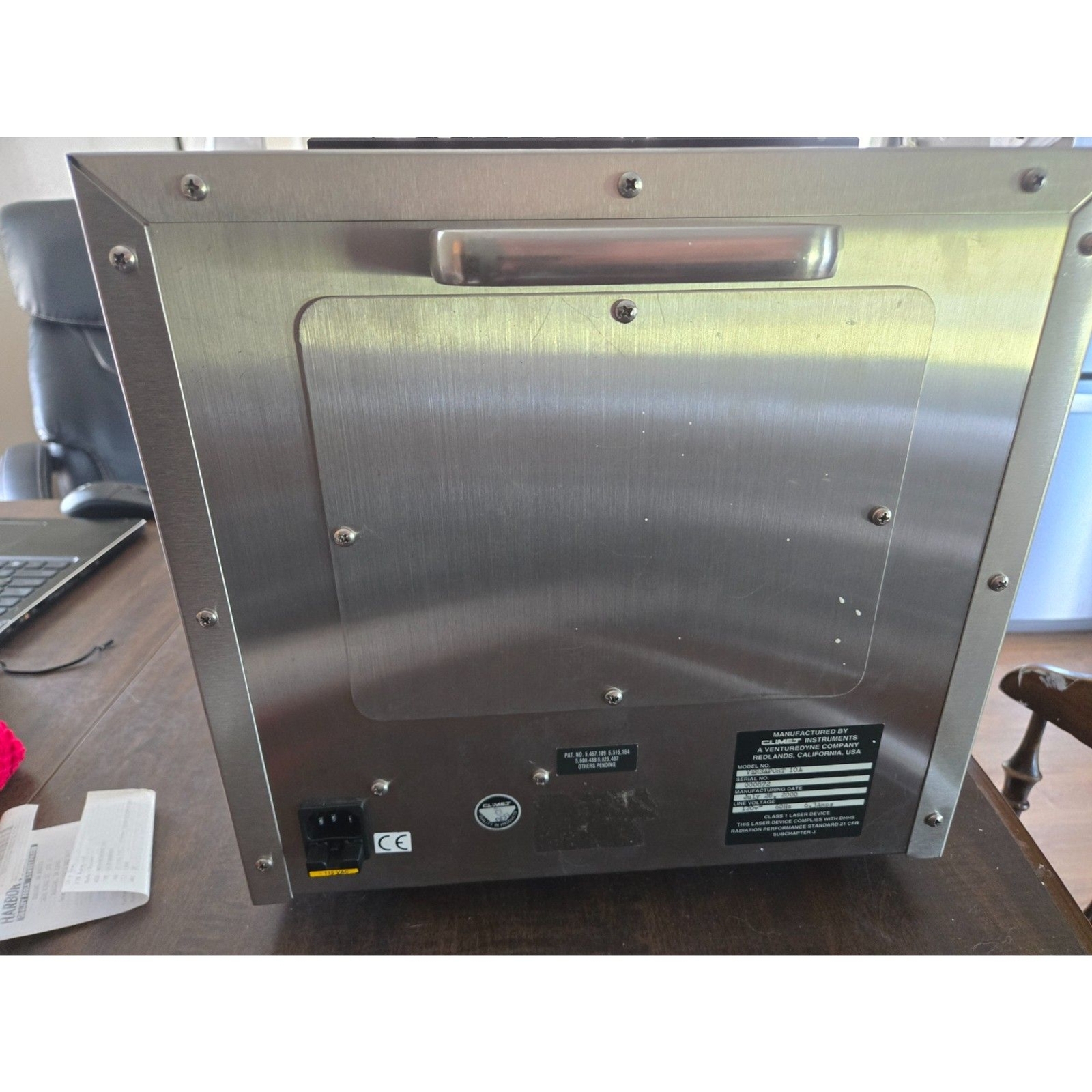 CLIMET VERSAPORT 10A Model Class 1 Laser Device Cleanroom Particle Counter-Works