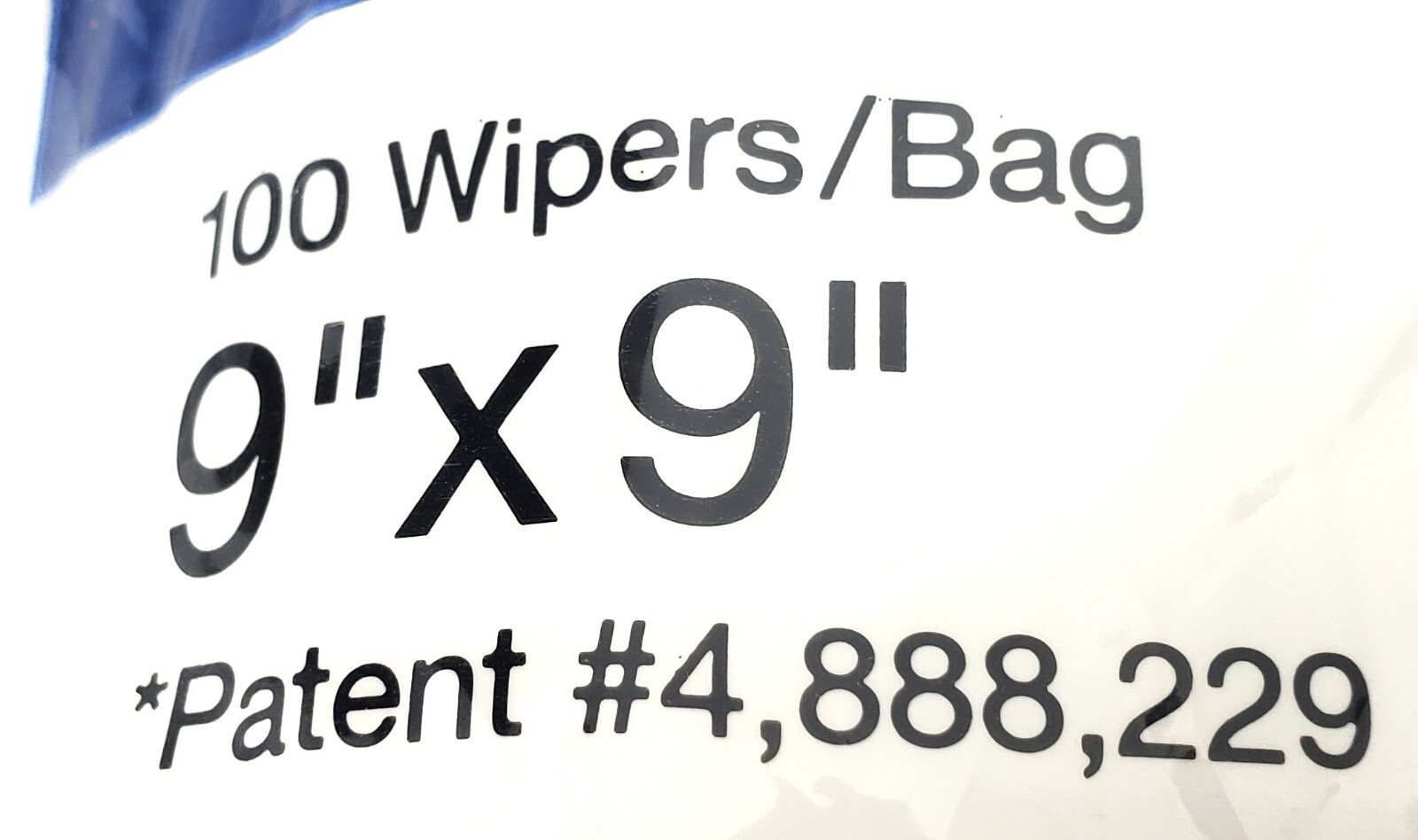 TX1020 CleanCotton Wipers (Blend) 9″x9″ 100/Bag “New in OEM Packaging