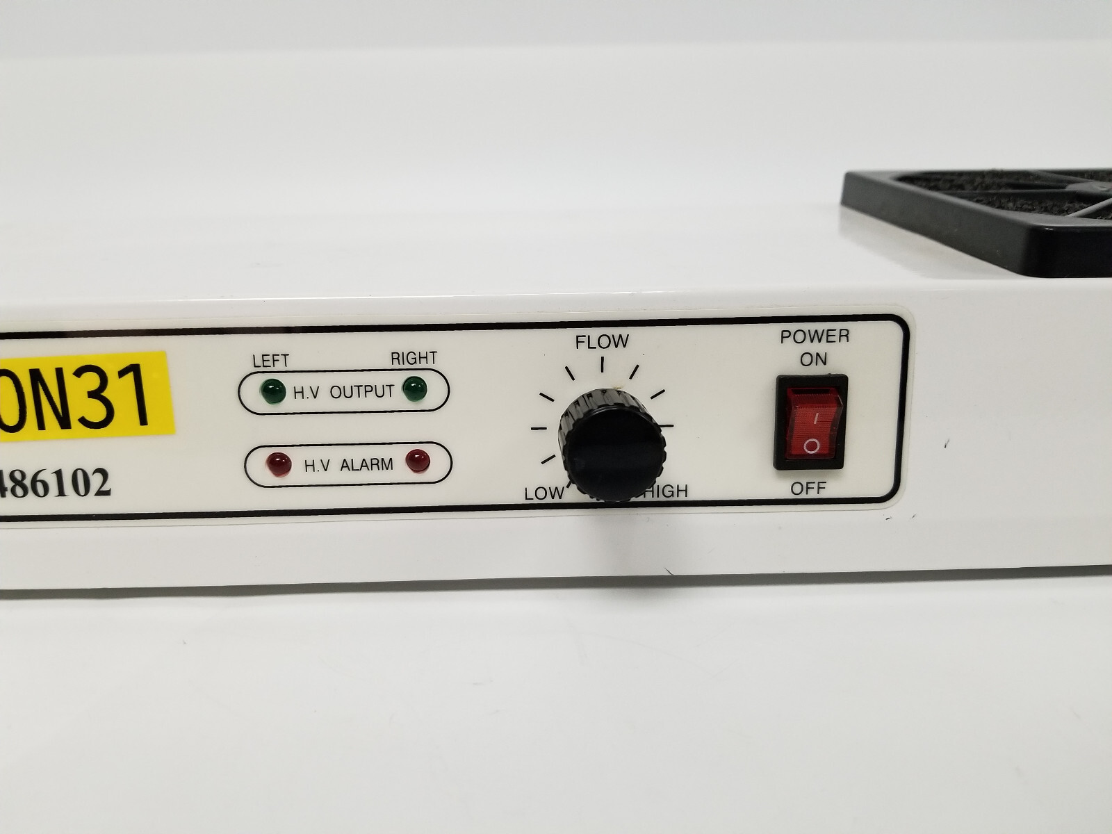 Botron B486102 Overhead 2-Fan Ionizer, High Frequency