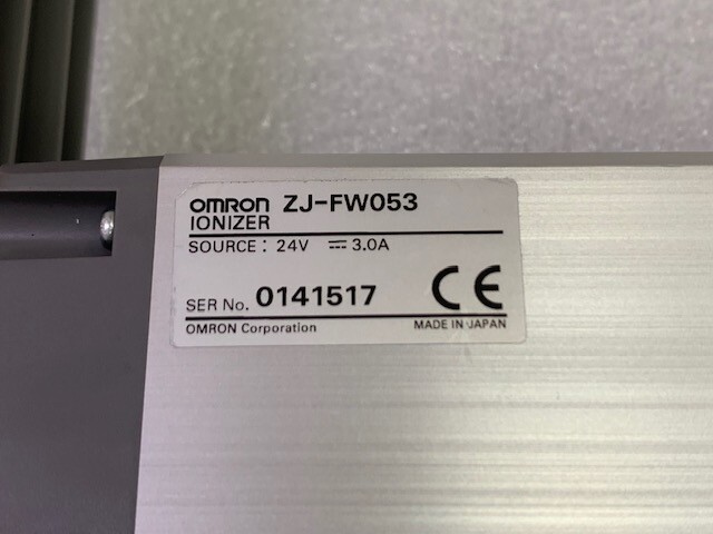 Omron Corporation ZJ-FW053 Area Fan Ionizer Used Good Working Condition