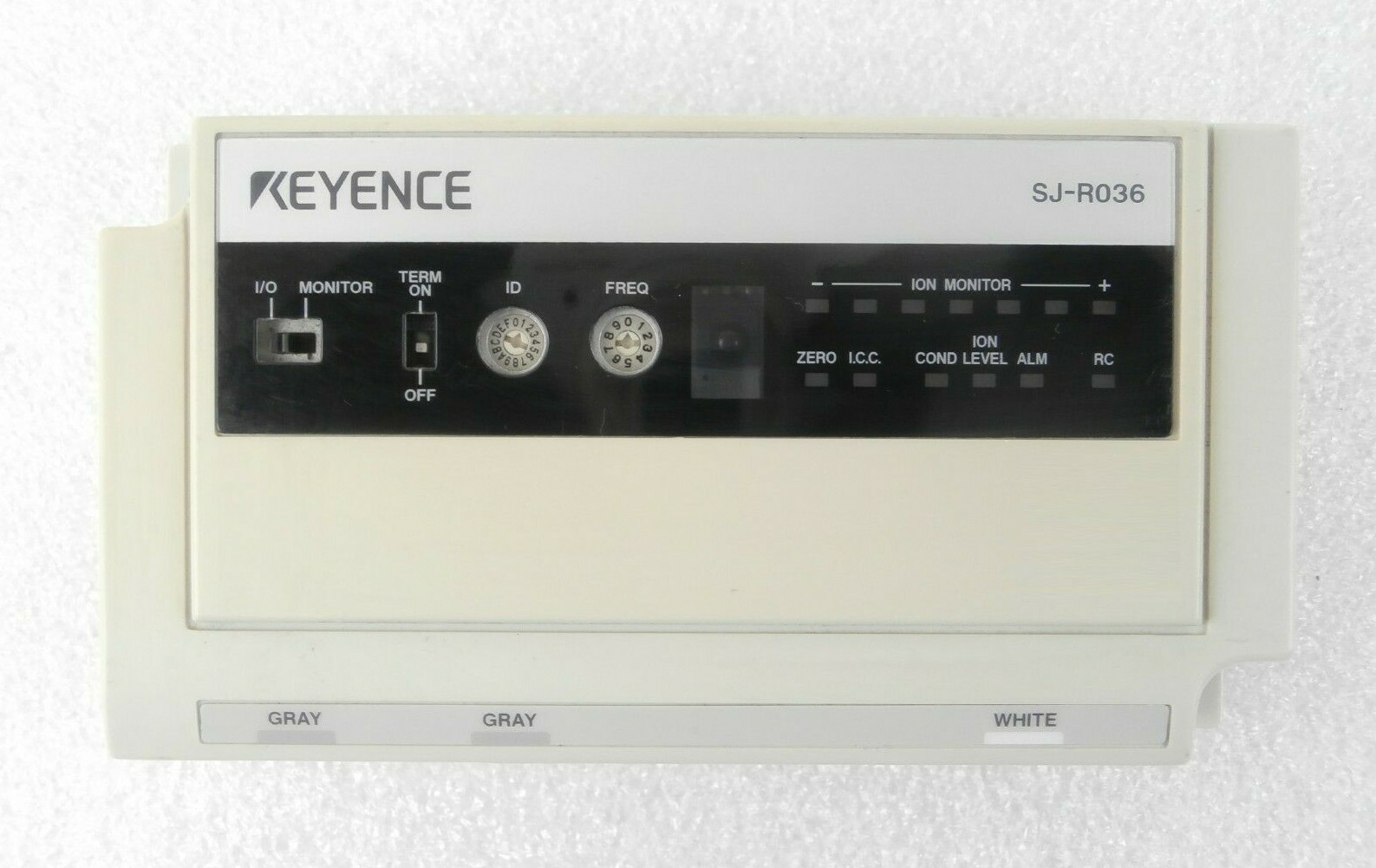 Keyence SJ-R036 Static Eliminator System Set with Controller Lot of 2 Working