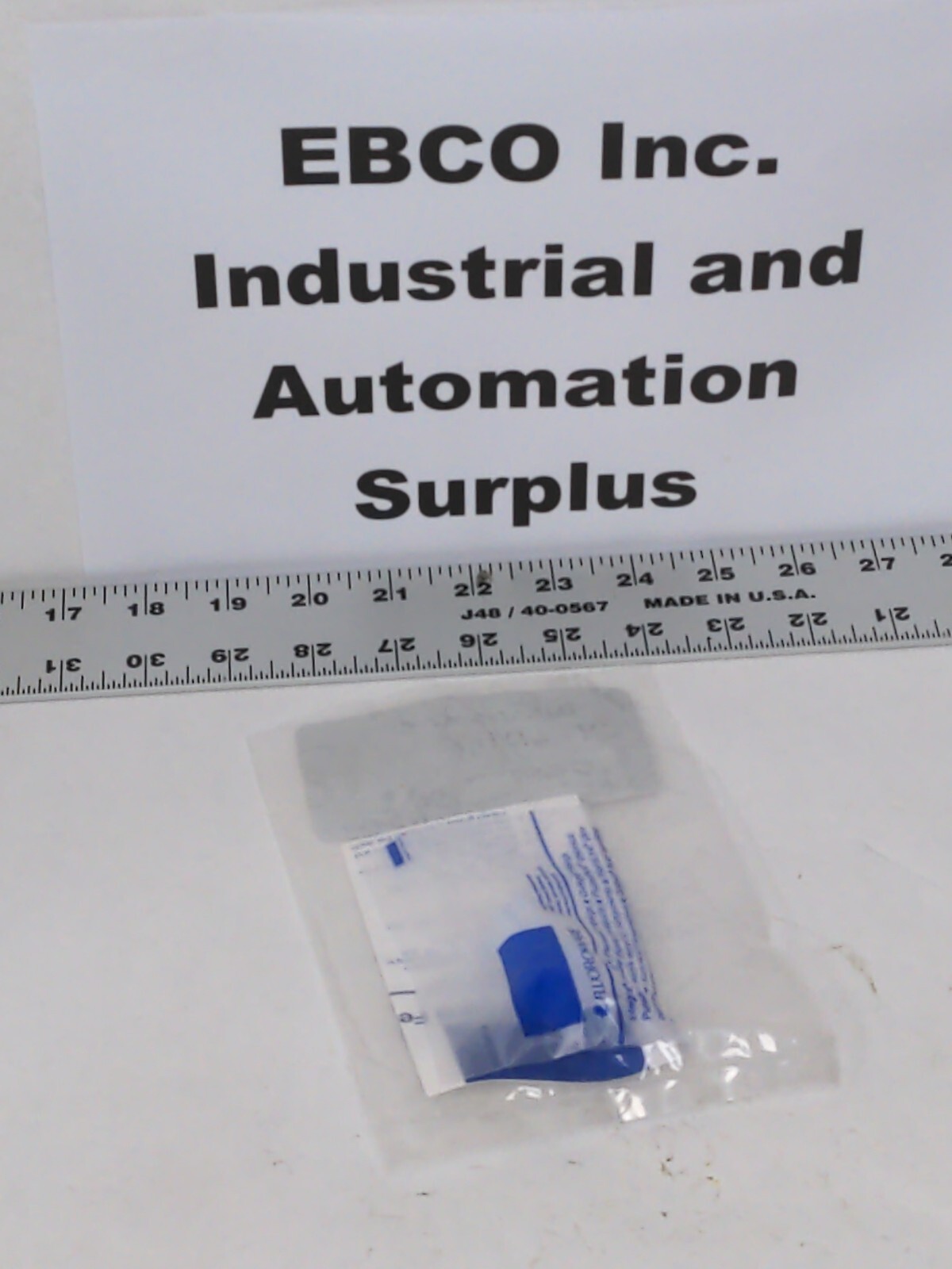 FLUOROWARE/ ENTEGRIS FITTING C4-6NHX, Integral Ferrule Straight adapter, 1/4”