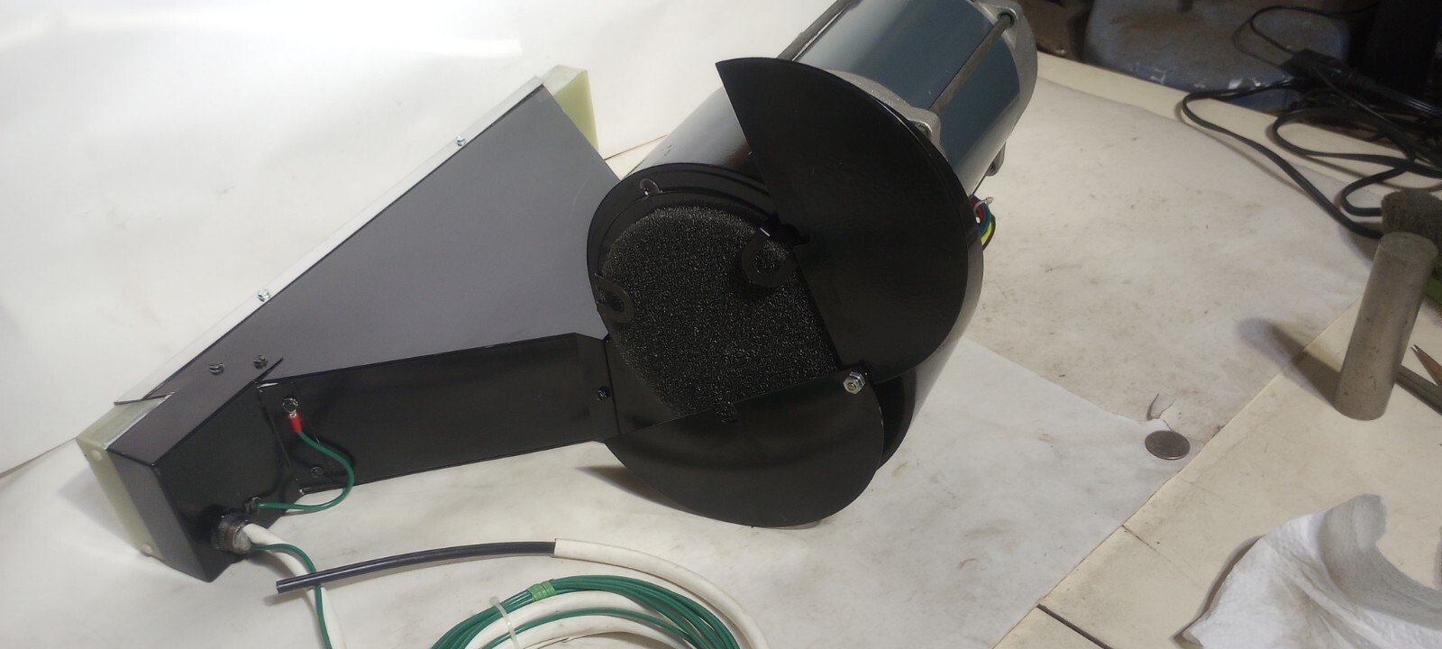 New Simco Aerostat XP-20F Explosion Proof Ionizing Blower 285 SCFM