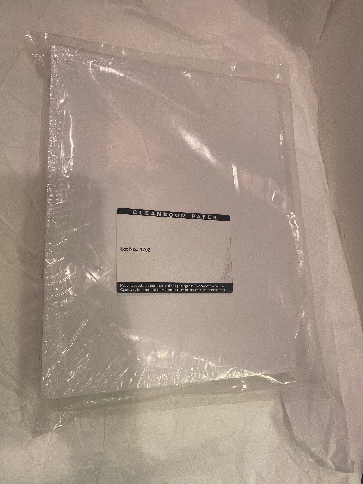 Cleanroom Paper 11” X 8.5” 250 Shts/Pk
