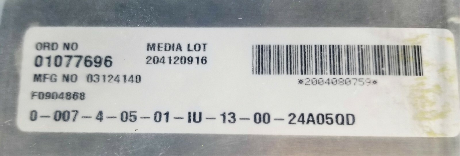 Lot Of (2) 24” X 6” X 6” Clean Room HEPA Filters .017OO% Penetration [C1S2]