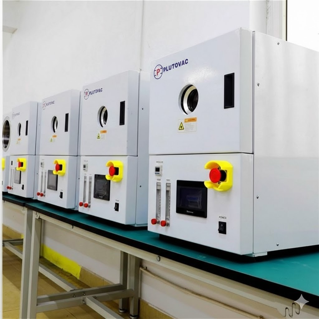 PLUTO-M 8L Plasma Cleaner 200W RF 13.56MHz Lab Research Surface Treatment