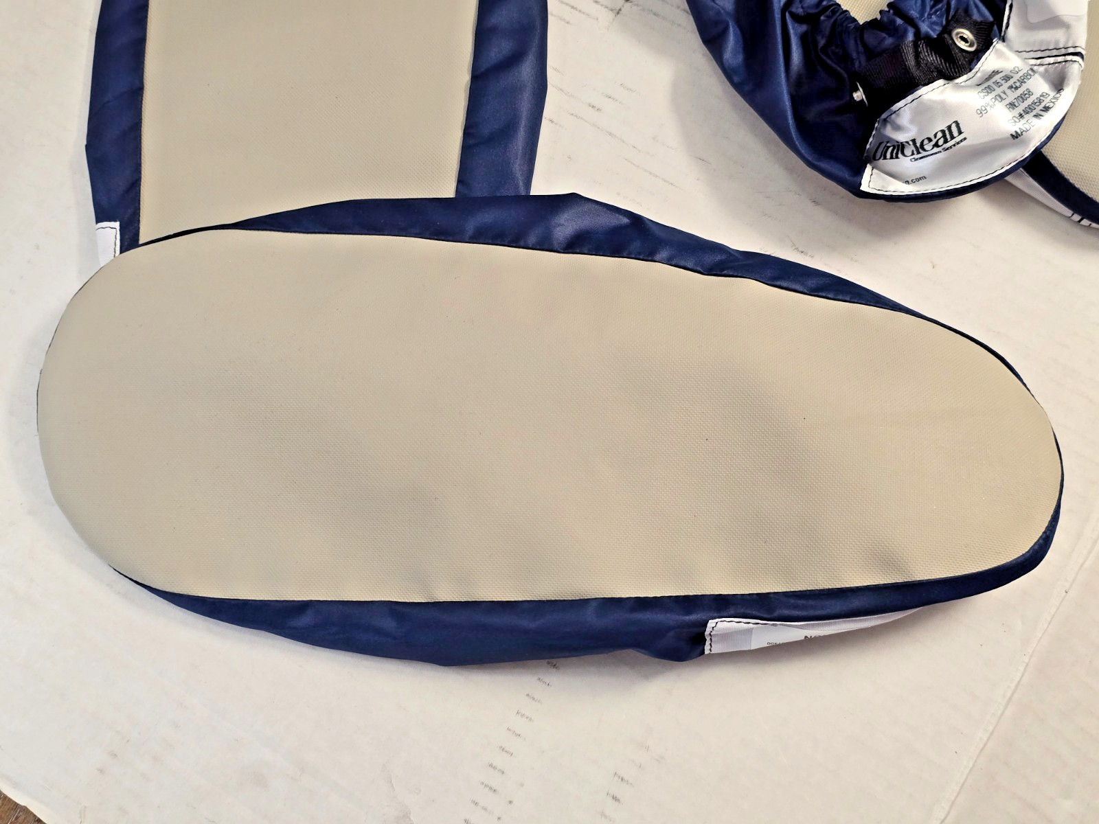 2 Pairs UniClean Snap Shoe Covers PRINCE STERILIZATION N5000 2X Washable