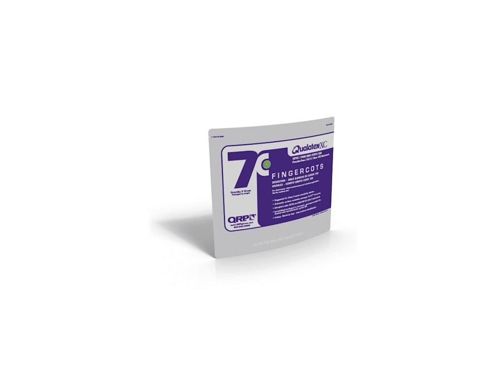Techni-Pro 758AP180 Cleanroom Finger Cots, Anti-Static, Small, 720/Bag