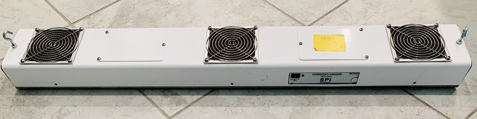 SPI Model 94040 Overhead Cleanroom Air Ionizer With Lights (Ionic Ionizing)