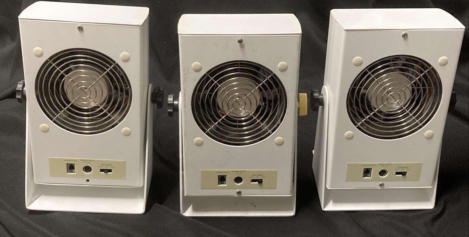 3 MKS Industrial Ionizing Benchtop Blowers Model: 6442 Ion Systems Inc