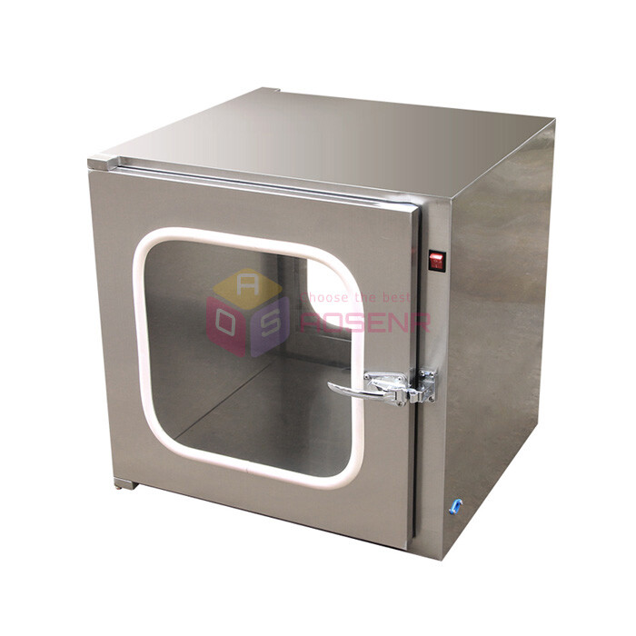 110V Stainless Steel Cleanroom Tech Pass Through Equipment Transfer Window