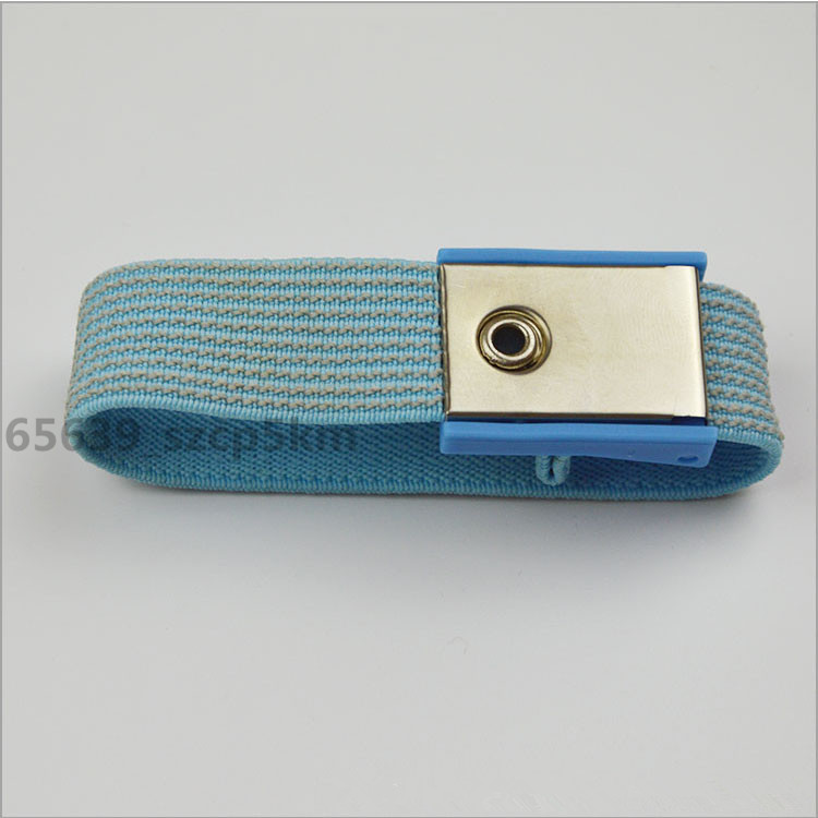 Anti-static Antistatic ESD Ground Strap Wrist Band Grounding Bracelet Blue #