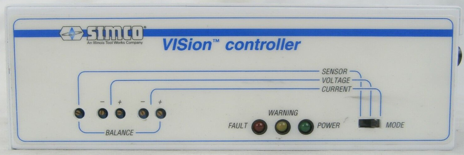 Simco 4009180 Ionizing Bar Controller VISion Delta 2100944 Used Working