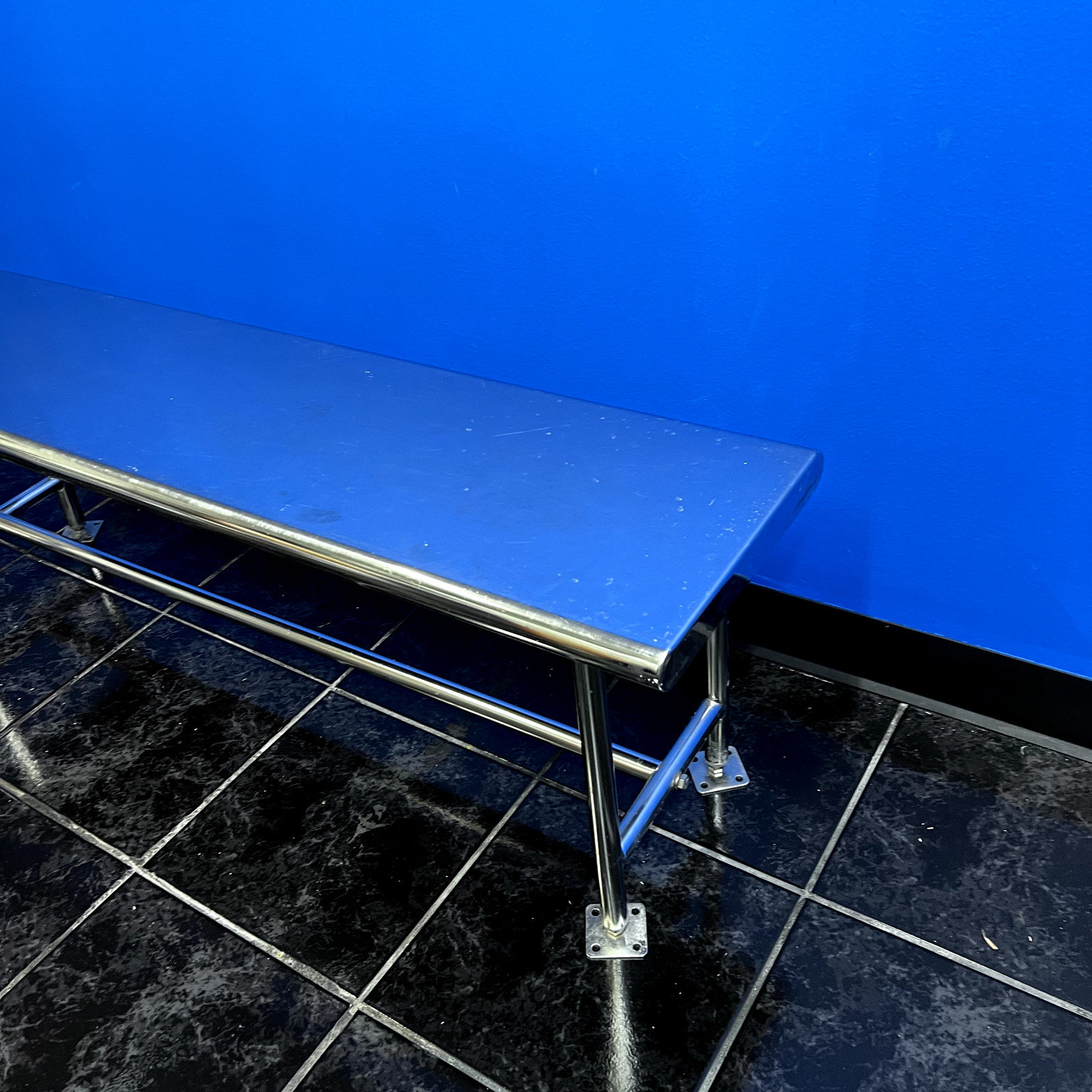 Cleanroom Stainless Steel Gowning Benches LxWxH=48″x12″x16″ Heavy Duty