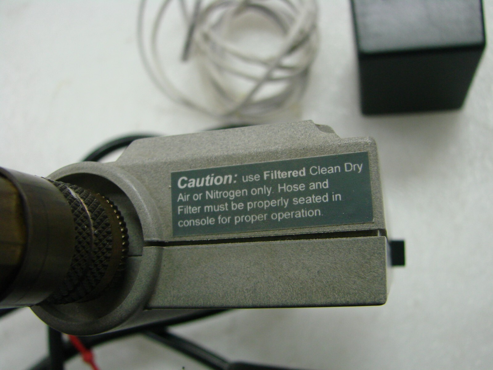 ION AIRFORCE 6115 IONIZING AIR GUN with Power Supply, Cable & Fixtures in Full
