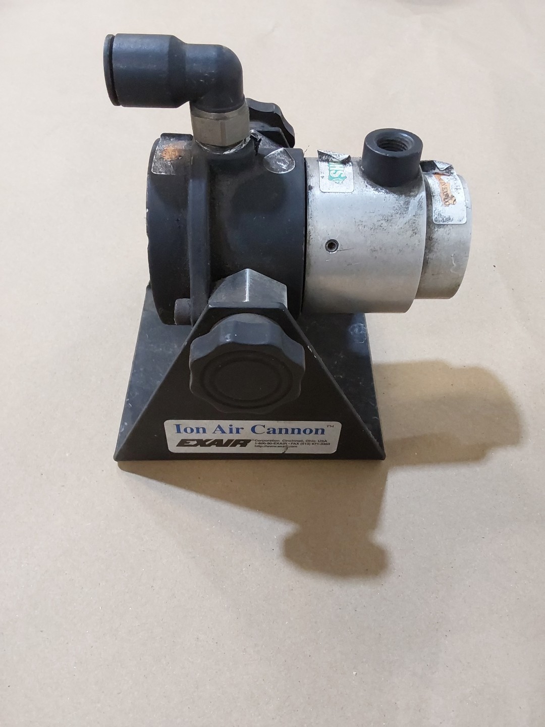 ION AIR CANNON, Exair 8192 ,250 Psi,15.5 Scfm