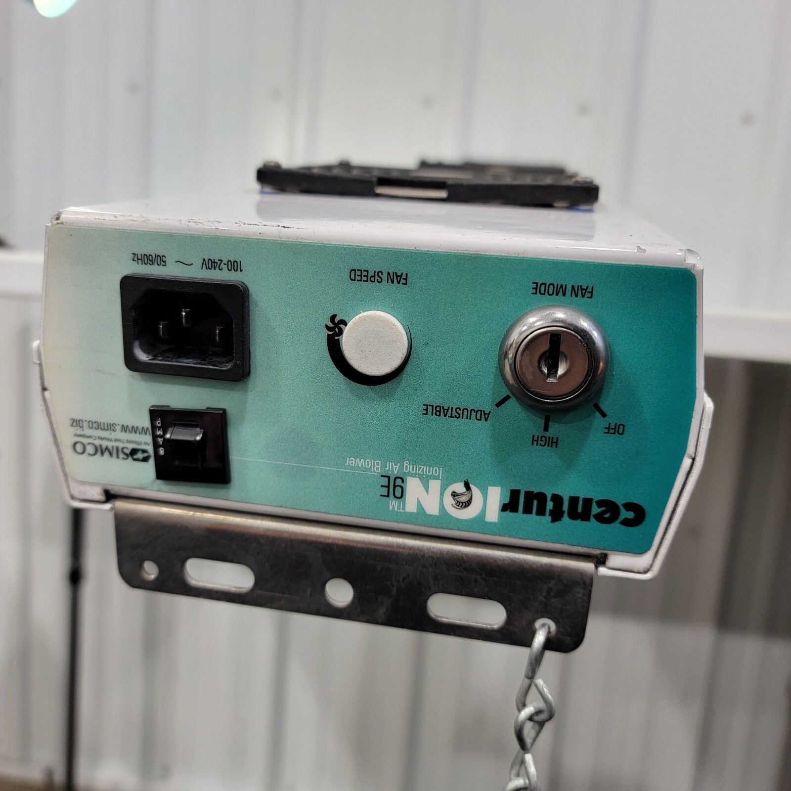 TESTED- READ- Simco Centurion 9E 3 Fan Ionizer 4009523 Ionizing System