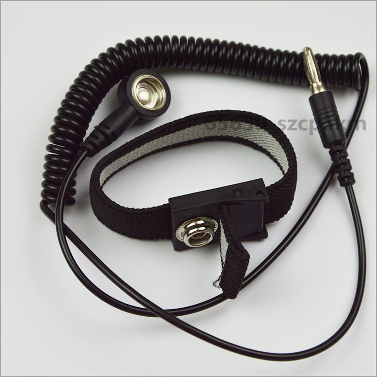NEW Anti-static Antistatic ESD Ground Strap Wrist Band Grounding Bracelet Black