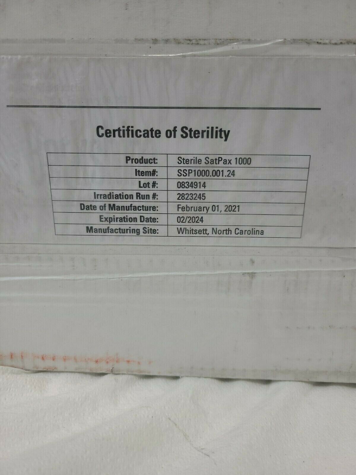 Berkshire SSP1000.001.24 Cleanroom Sterile Wipe-30 ct Pack-9″x9″-White-LOT OF 4