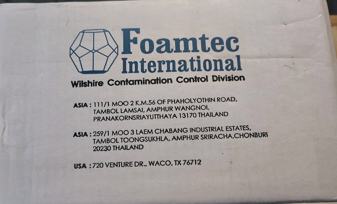 CleanWIPE Swab Foamtec 3″ 12,000ct Case HT1002 New Sealed Foamtec