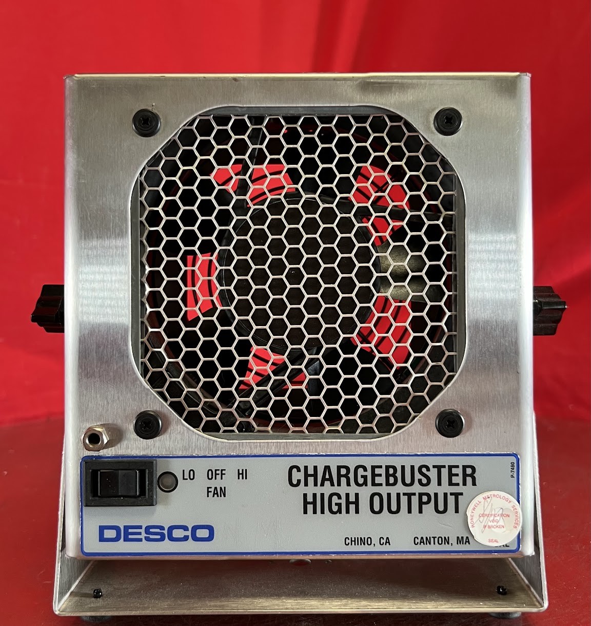Desco 60500 Chargebuster Benchtop Ionizer