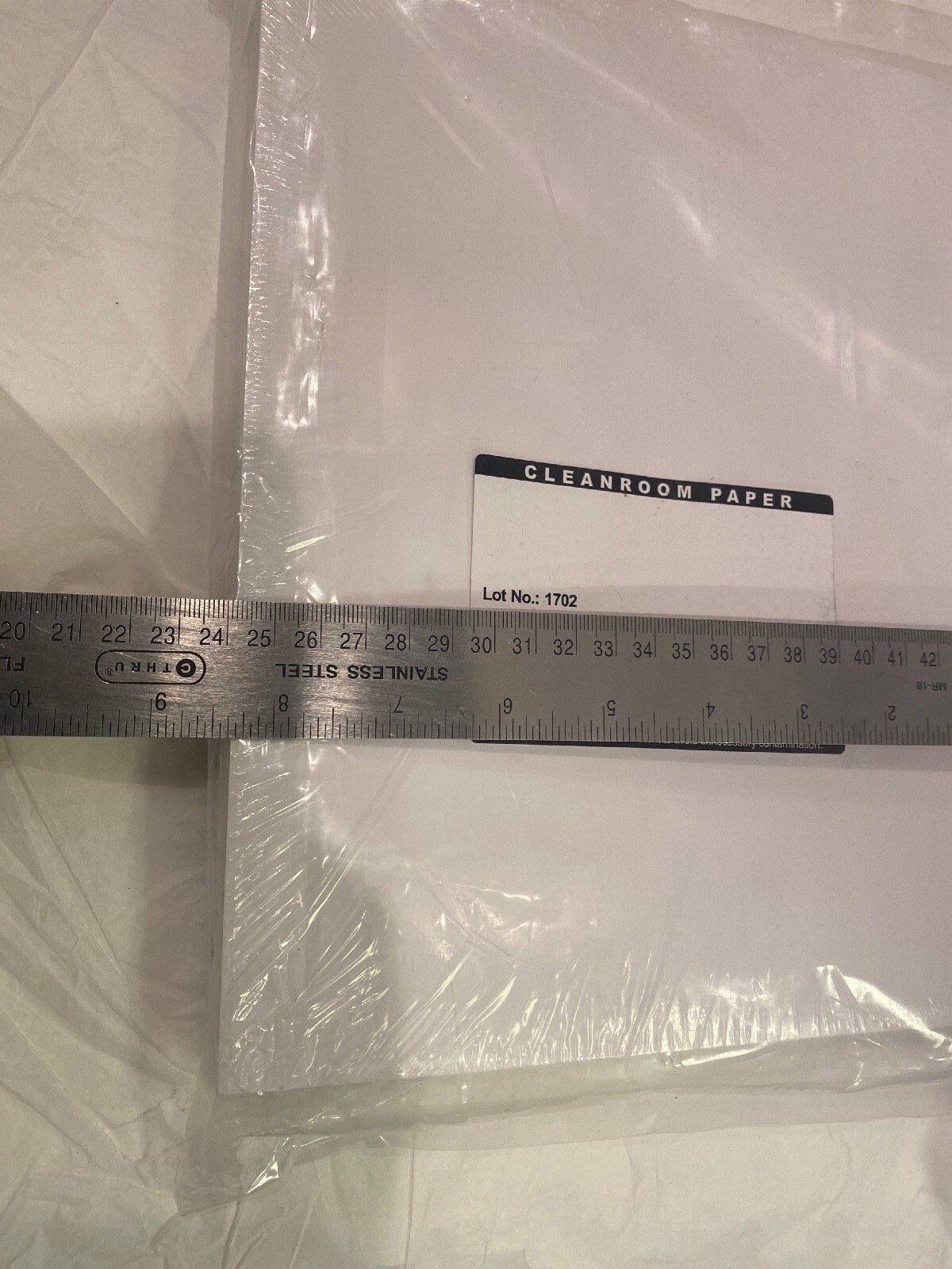 Cleanroom Paper 11” X 8.5” 250 Shts/Pk