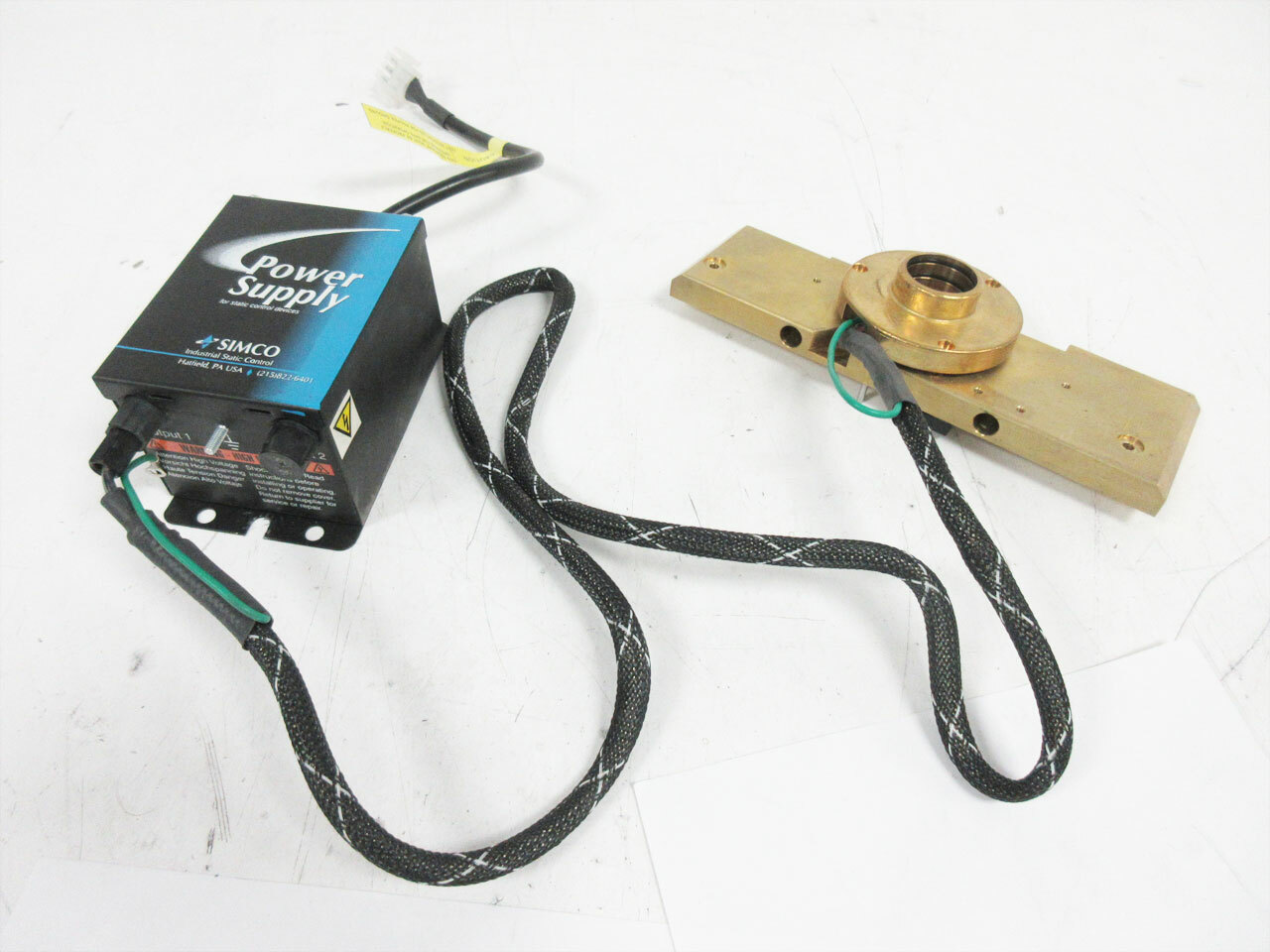 SIMCO 4008308 F 164 PACKARD INST IONIZING PWR UNIT WITH CHARGE RING