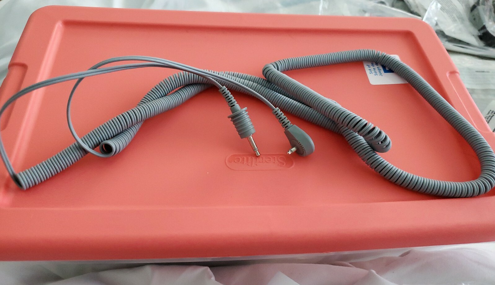 COIL CORD Transforming Technologies CC3200 – Dual Conductor w/3 mm Phono Plug –