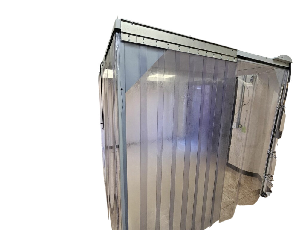 CLEAN AIR PRODUCTS VERTICAL FLOW SOFTWALL PORTABLE CLEANROOM CAP577F-WR-8X10X7’6